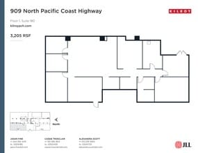 909 N Pacific Coast Hwy, El Segundo, CA à louer Plan de site– Image 1 sur 1