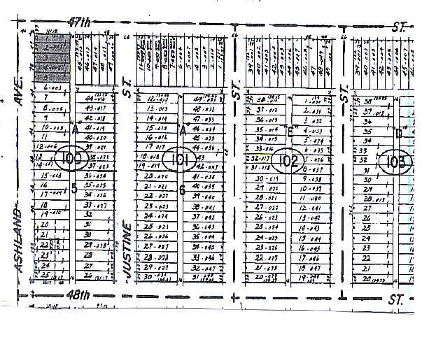 4712 S Ashland Ave, Chicago, IL à louer - Plan cadastral – Image 2 sur 3