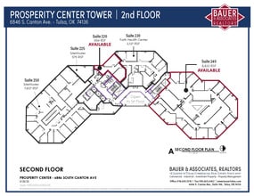 6846 S Canton Ave, Tulsa, OK à louer Plan de site– Image 2 sur 2