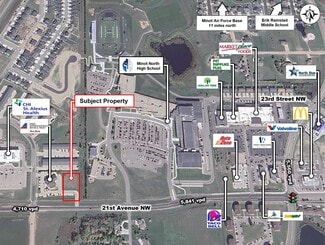 Plus de détails pour 2140 21st NW Ave, Minot, ND - Terrain à vendre