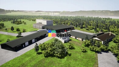 Moncé-en-Belin - Vue aérienne  vue de carte