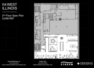 114 W Illinois St, Chicago, IL à louer Plan d’étage– Image 2 sur 6
