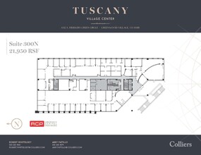 6312 S Fiddlers Green Cir, Greenwood Village, CO à louer Plan d’étage– Image 1 sur 1