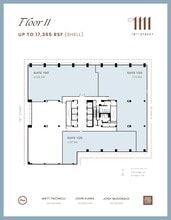 1111 19th St NW, Washington, DC à louer Plan d’étage– Image 1 sur 6