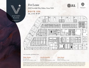 3030 Nowitzki Way, Dallas, TX à louer Plan d’étage– Image 1 sur 1