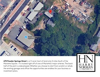 Plus de détails pour 675 Powder Springs St, Marietta, GA - Spécialisé à vendre