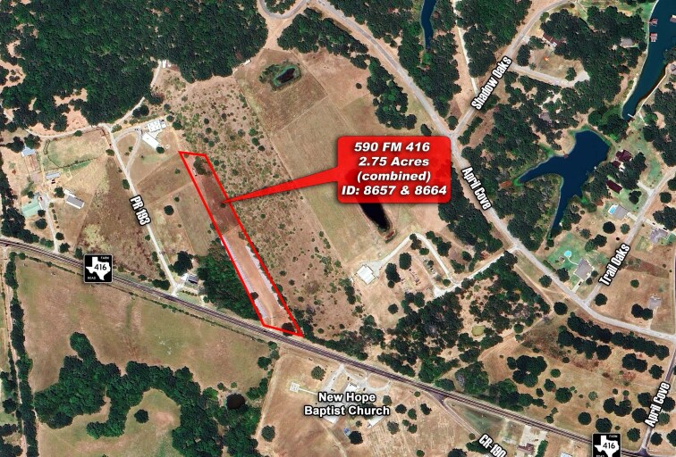 590 FM 416, Streetman, TX à vendre Photo principale– Image 1 sur 1