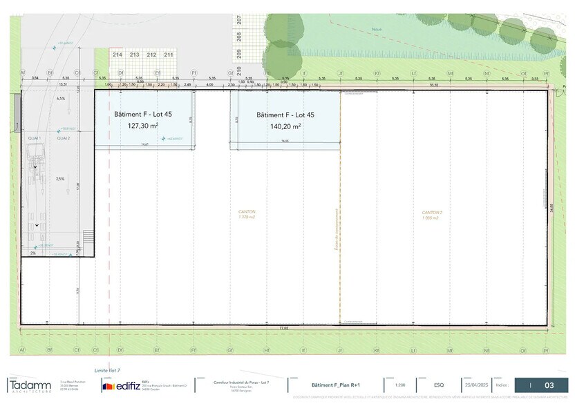 Industriel/Logistique dans Kervignac à vendre - Plan d’étage – Image 3 sur 6