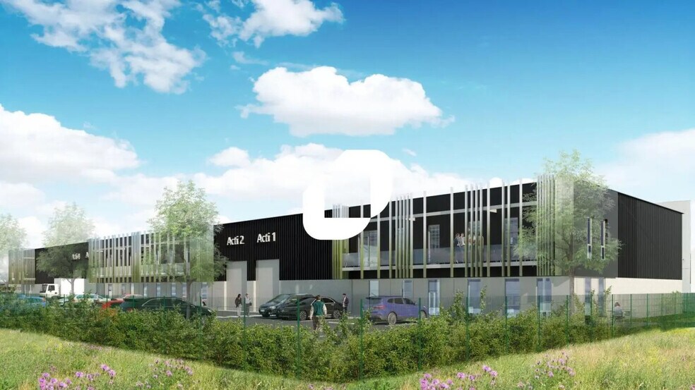 Local d'activités dans Avelin à vendre - Photo de l’immeuble – Image 2 sur 2