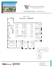 535 E Diehl Rd, Naperville, IL à louer Plan d’étage– Image 1 sur 1