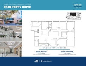 9330 Poppy Dr, Dallas, TX à louer Plan d’étage– Image 1 sur 1