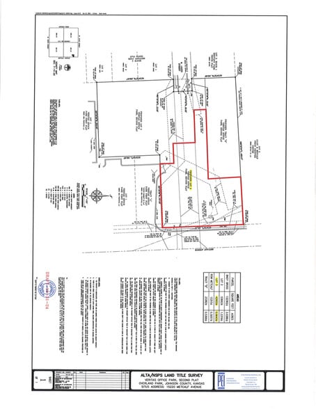 15220 Metcalf Ave, Overland Park, KS à vendre - Plan de site – Image 3 sur 3