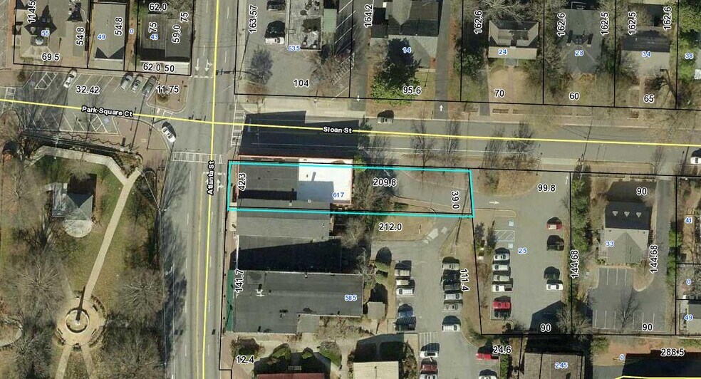 617 N Atlanta St, Roswell, GA à louer - Photo de l’immeuble – Image 3 sur 4
