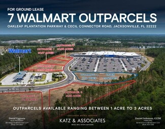Plus de détails pour SWC Oakleaf Plantation Pky & Cecile Commerce Center Pk, Jacksonville, FL - Terrain à louer