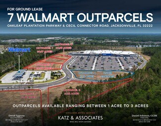 Plus de détails pour SWC Oakleaf Plantation Pky & Cecile Commerce Center Pk, Jacksonville, FL - Terrain à louer