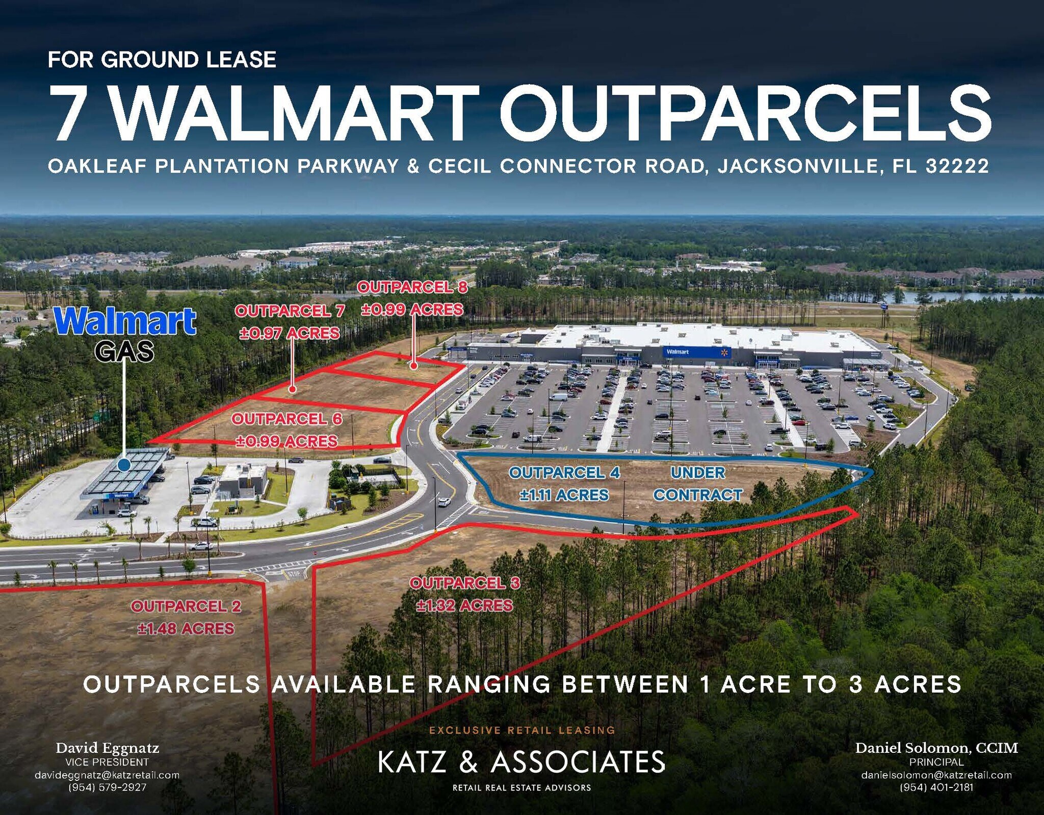 SWC Oakleaf Plantation Pky & Cecile Commerce Center Pk, Jacksonville, FL à louer Photo principale– Image 1 sur 5