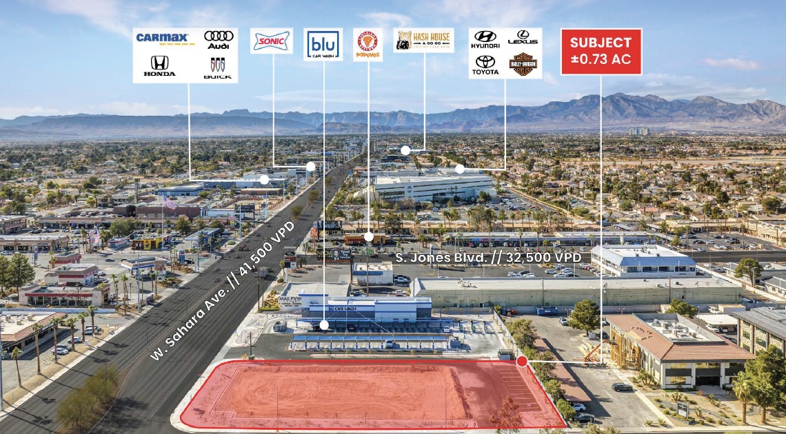 5950 W Sahara Ave, Las Vegas, NV à louer Aérien– Image 1 sur 17