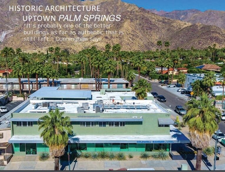 1081-1091 N Palm Canyon Dr, Palm Springs, CA à louer - Aérien – Image 2 sur 14