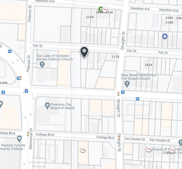 116 Fair St, Paterson, NJ à vendre - Plan cadastral – Image 1 sur 1