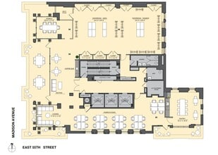 551 Madison Ave, New York, NY à louer Plan d’étage– Image 2 sur 11