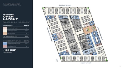7 World Trade Center, New York, NY à louer Plan d’étage– Image 2 sur 3