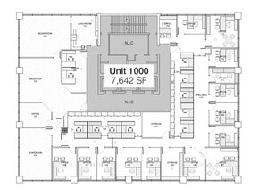 595 Howe St, Vancouver, BC à louer Plan d’étage– Image 1 sur 7