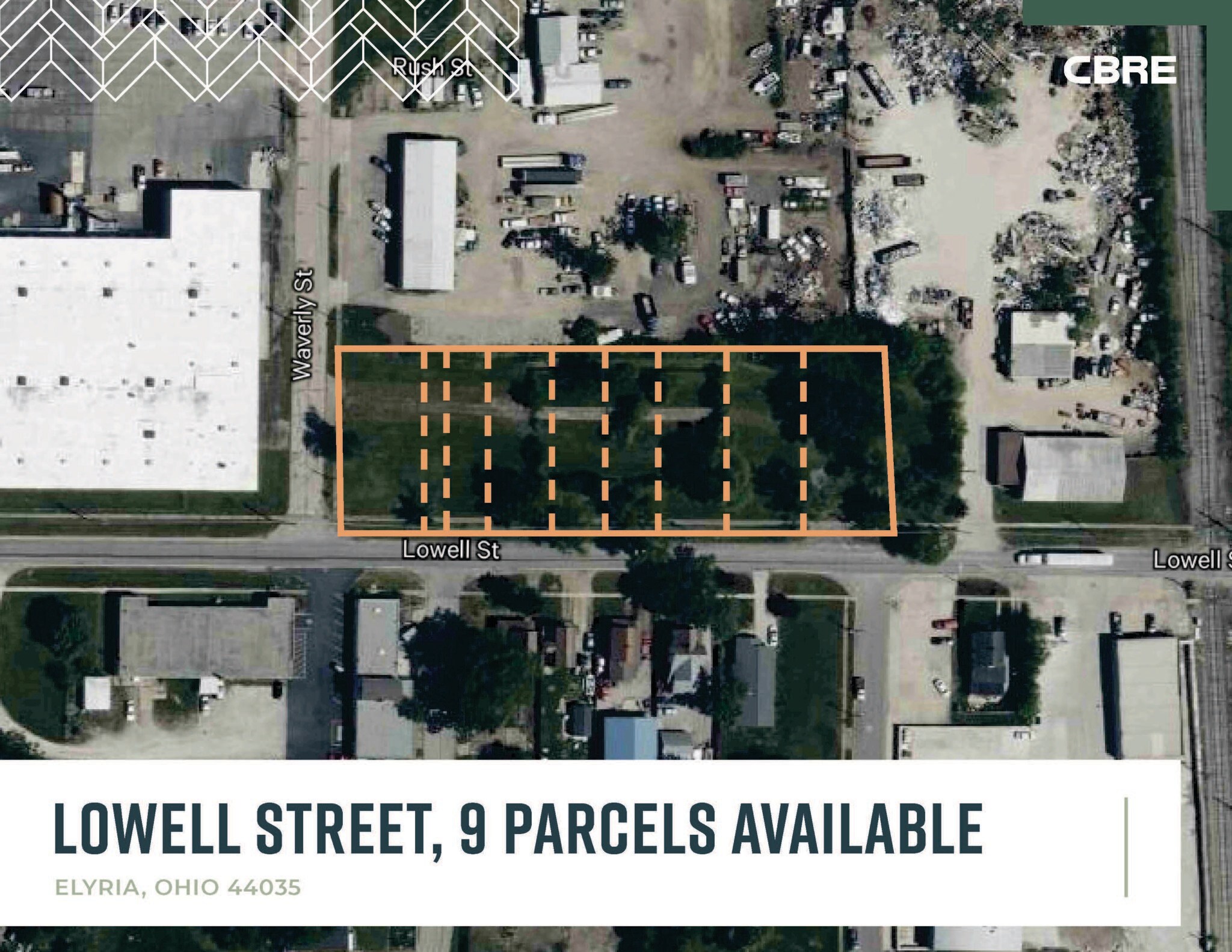 515 Lowell St, Elyria, OH à vendre Aérien– Image 1 sur 2