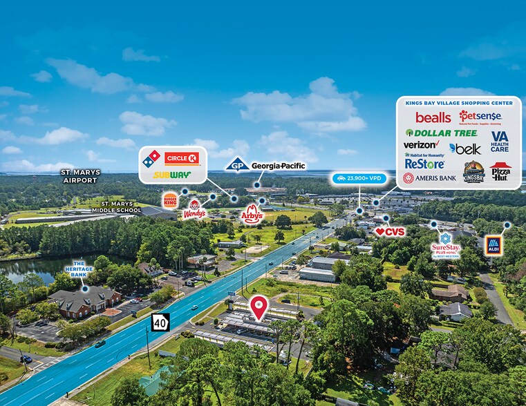 395 Charlie Smith SR Hwy, Saint Marys, GA à vendre - Photo de l’immeuble – Image 2 sur 5