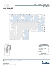 10960 Wilshire Blvd, Los Angeles, CA à louer Plan d’étage– Image 1 sur 1