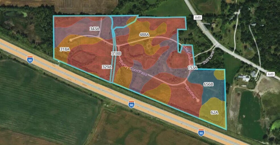 19004 The Glen, Marengo, IL à vendre - Aérien – Image 2 sur 3