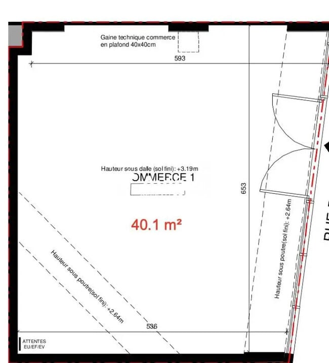 Plus de détails pour Local commercial à louer
