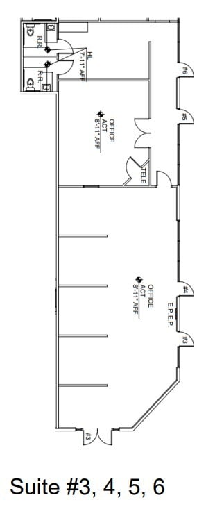 3400 W Desert Inn Rd, Las Vegas, NV à louer Plan d’étage– Image 1 sur 1