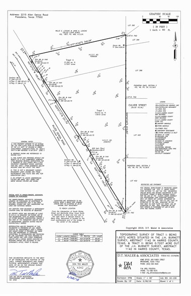 2215 Allen Genoa Rd, Pasadena, TX à louer - Plan de site – Image 1 sur 19