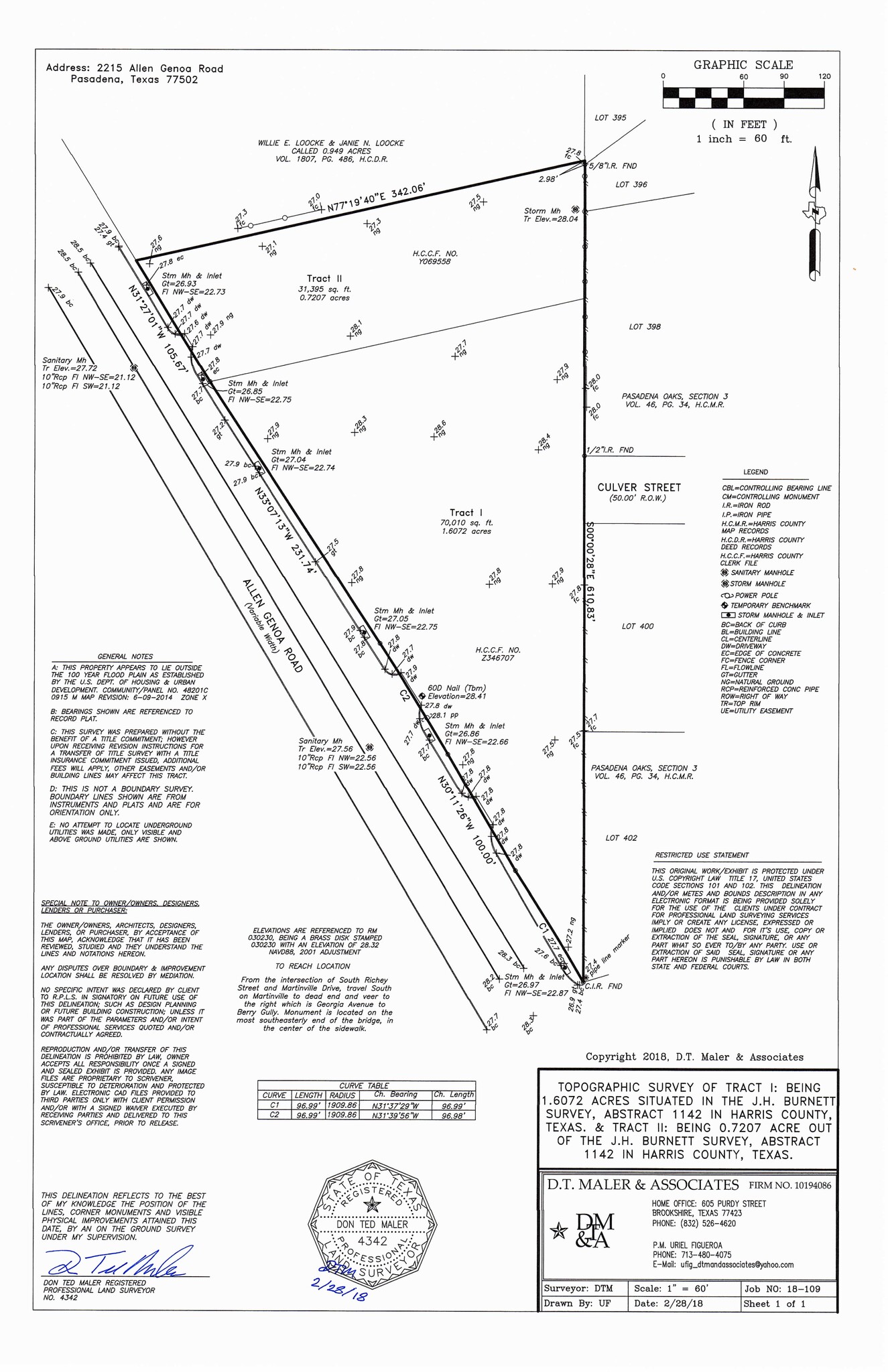 2215 Allen Genoa Rd, Pasadena, TX à louer Plan de site– Image 1 sur 20