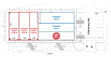 1752 W KY 192, London, KY à louer Plan d’étage– Image 1 sur 1