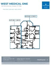 12121 Richmond Ave, Houston, TX à louer Plan d’étage– Image 2 sur 2