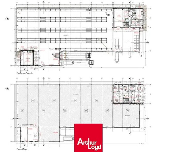 Local d’activités dans Fareins à louer - Plan d’étage – Image 1 sur 1