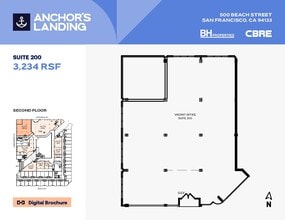 333 Jefferson St, San Francisco, CA à louer Plan d’étage– Image 1 sur 1