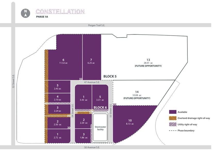 4811 54 St SE, Calgary, AB à vendre - Plan de site – Image 2 sur 2