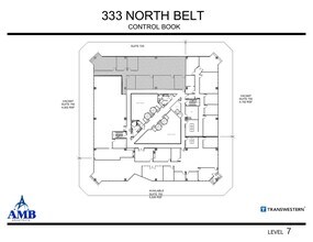 333 N Sam Houston Pky E, Houston, TX à louer Plan d’étage– Image 1 sur 1