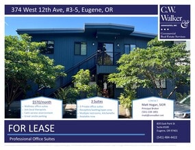 372-374 W 12th Ave, Eugene, OR à louer Photo de l’immeuble– Image 1 sur 1