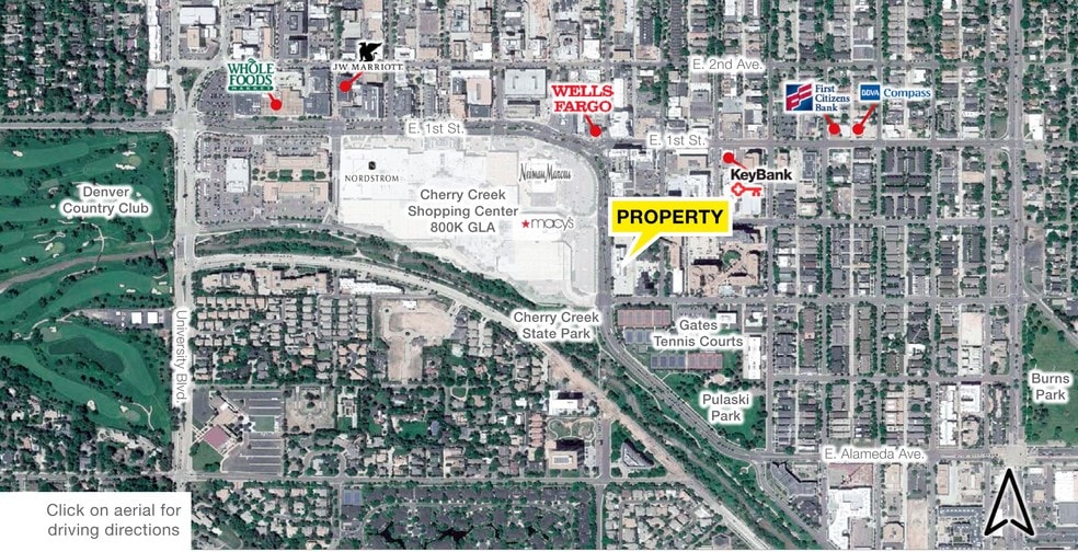 50 S Steele St, Denver, CO à louer - Aérien – Image 2 sur 7