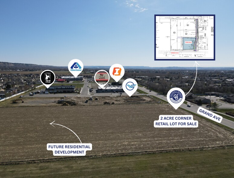 56th St W & Grand ave, Billings, MT à vendre - Photo principale – Image 1 sur 10