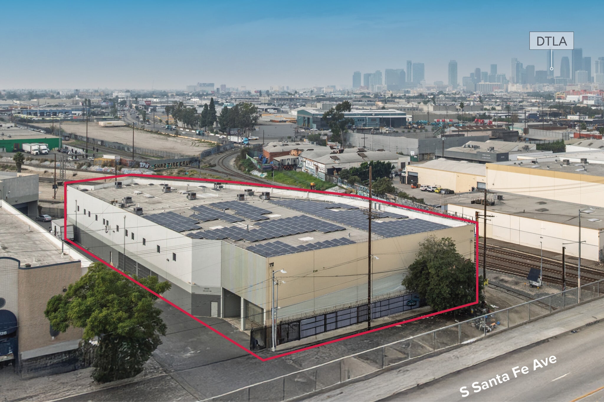2209-2211 Santa Fe Ave, Los Angeles, CA à louer Photo de l’immeuble– Image 1 sur 3