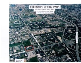 1001 W Cypress Creek Rd, Fort Lauderdale, FL - Vue aérienne  vue de carte