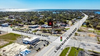 Plus de détails pour 4151-4175 Barrancas Ave, Pensacola, FL - Local commercial à louer