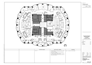 633 W 5th St, Los Angeles, CA à louer Plan d’étage– Image 1 sur 2