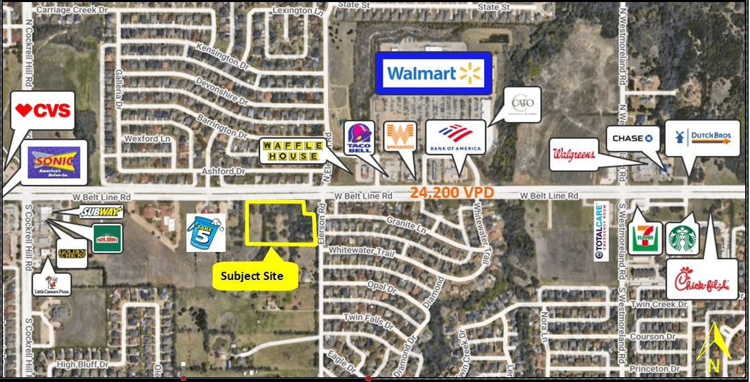 W Belt Line & Elerson Rd, DeSoto, TX à vendre Photo de l’immeuble– Image 1 sur 5