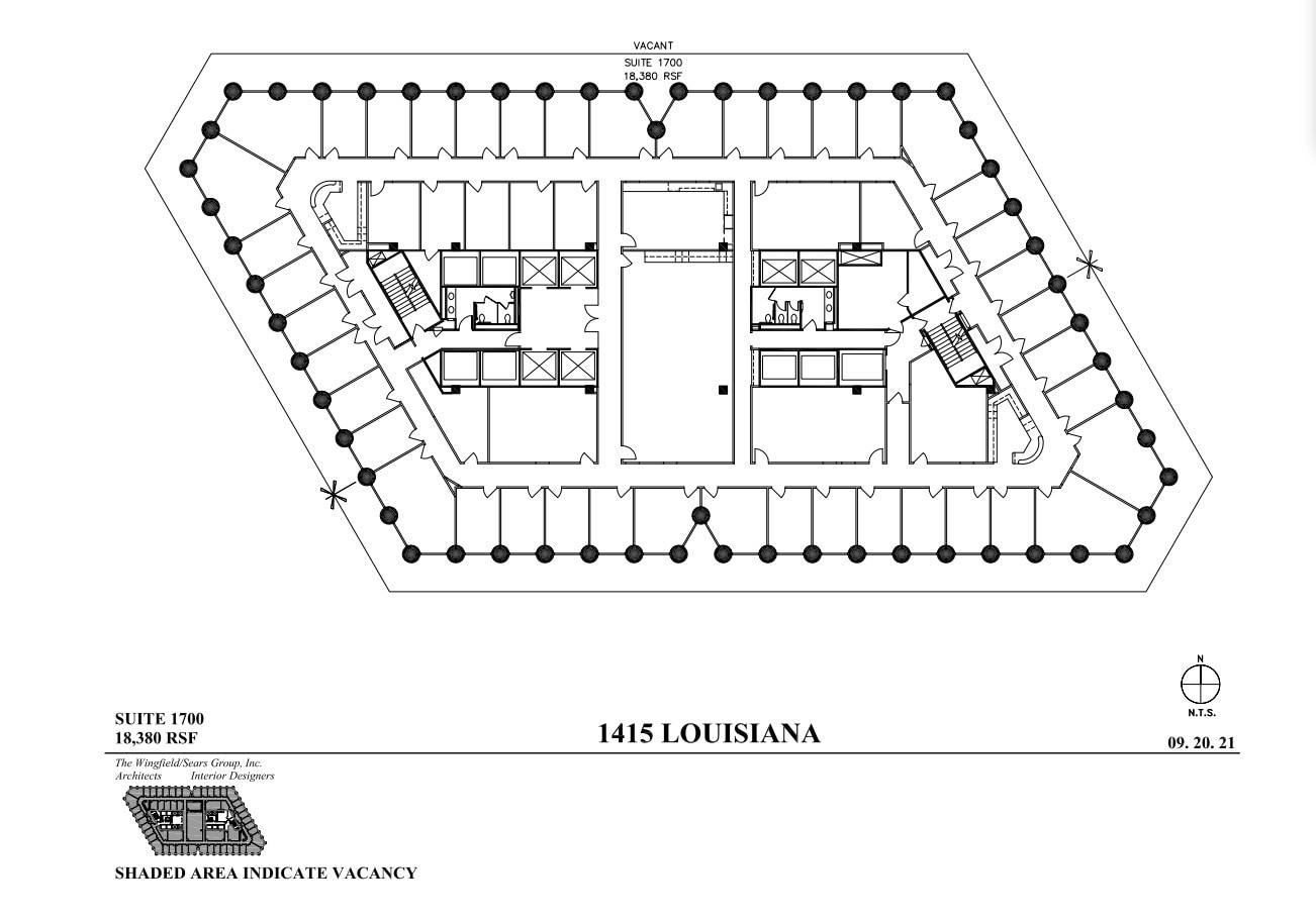 1415 Louisiana St, Houston, TX à vendre Plan d’étage– Image 1 sur 1