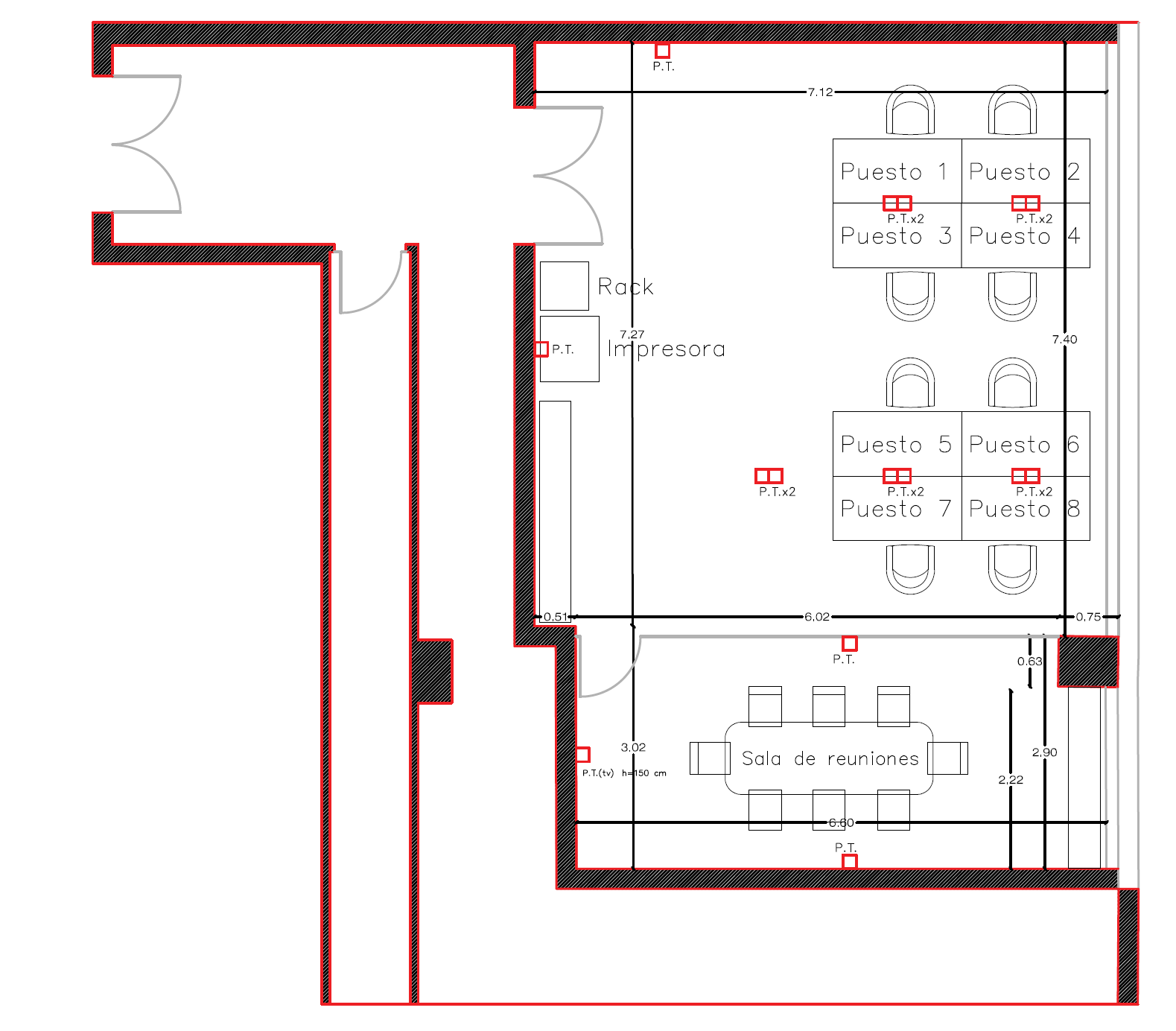 Calle Anabel Segura, 11, Alcobendas, Madrid à louer Plan d’étage type– Image 1 sur 1